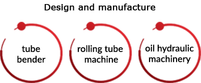 Design and manufacture:tube bender.tube robber.oil hydraulic machinery